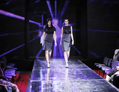 Isis is a unique transgender model on the catwalk