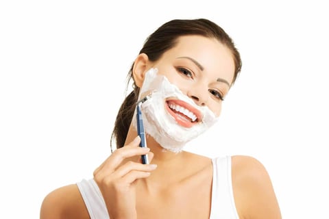 Are you trying to crossdress with a beard?
