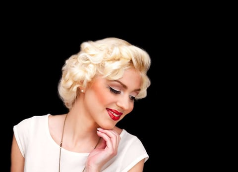 Crossdressing as marilyn monroe