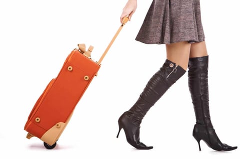 Crossdressing while travelling