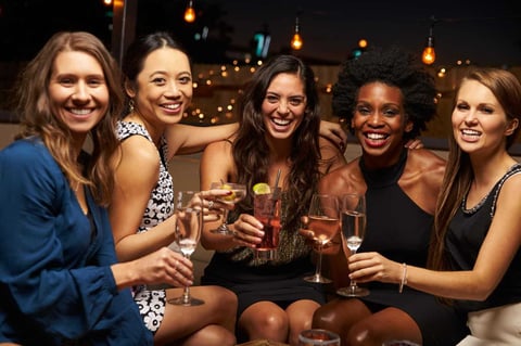 Crossdressing in a bar
