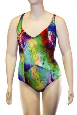 One Piece Swimsuit Assorted Colors