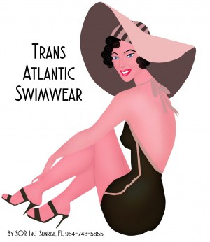 Trans-Atlantic Bathing Suit Logo